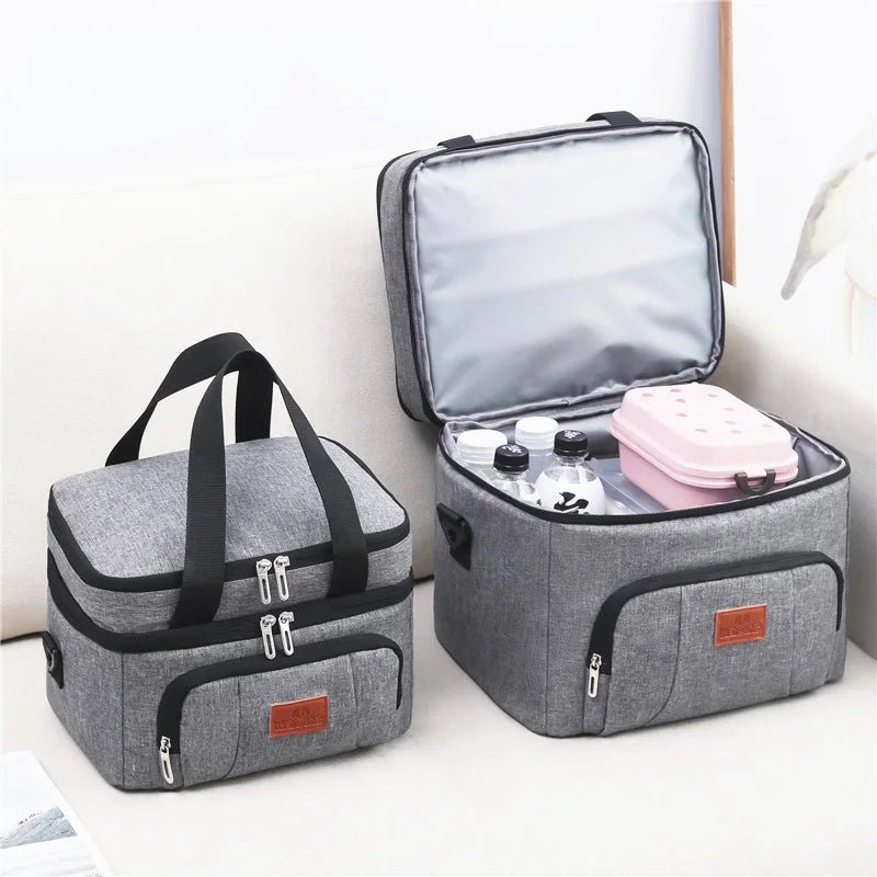 Sac Isotherme Double Compartiment
